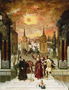 Antoine Caron Dionysius Areopagite and the eclipse of Sun USA oil painting artist